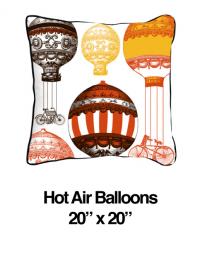 Hot Air Balloon Orange